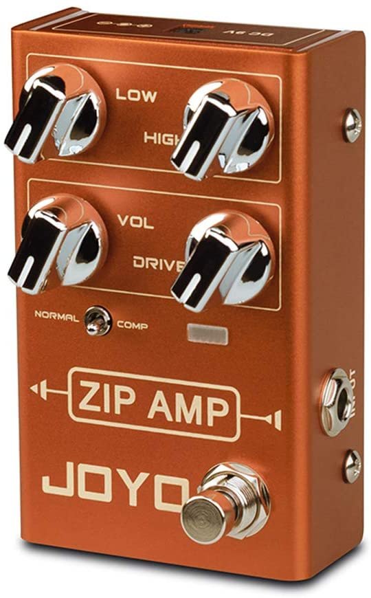 compressor and overdrive pedal Joyo Revolution Series R-04 Zip Amp Overdrive Compression Pedal – Bros Guitars