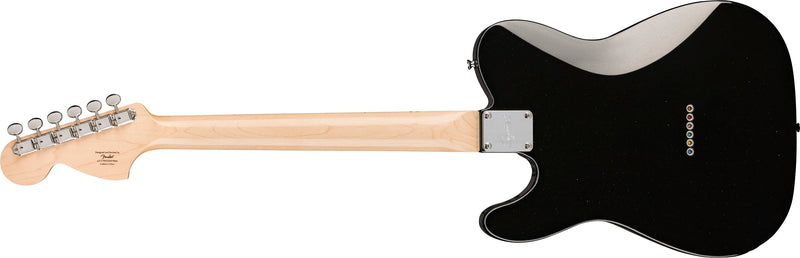 Fender Paranormal Esquire Deluxe, Maple Neck, Black Paisley Gloss