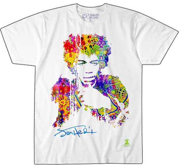 Jimi Hendrix Riding With the Wind T-Shirt