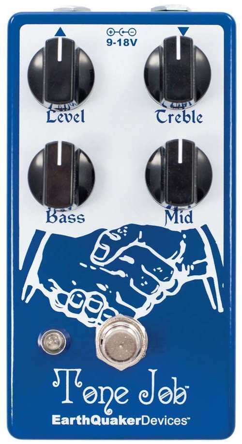 EARTHQUAKER DEVICES Tone Job EQ＆Booster Earthquaker Devices Tone Job EQ & Boost Pedal Effects – Bros