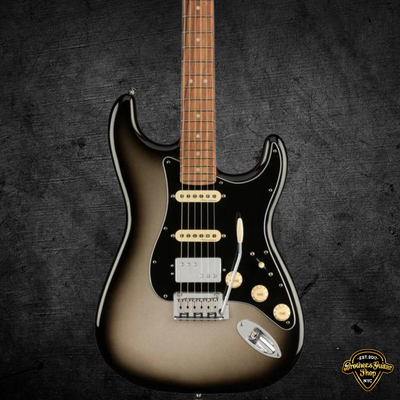 Discover the Fender Player Plus Stratocaster HSS in Silverburst