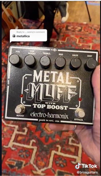 Metal Muff (With Top Boost) Effects Pedal by Electro-Harmonix | Brothers Break Down