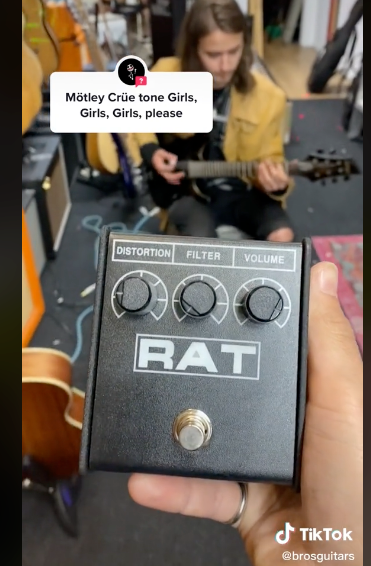 How to Get The Classic Motley Crue Tone With A RAT Distortion Pedal| Brothers Break Down