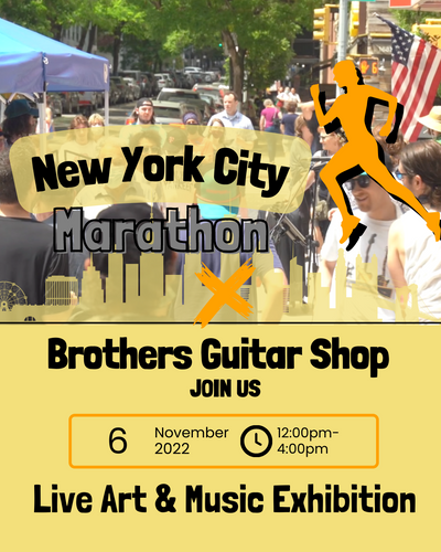 Celebrate with Brothers Guitar Shop, NY Paint; Mural Unveiling and Rock Concert on Yorkville, UES