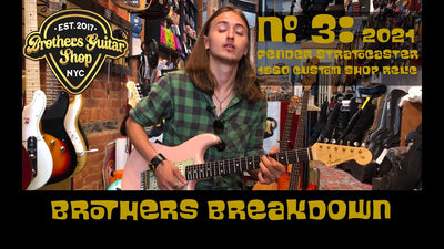 Brothers Breakdown: Fender Custom Shop Journeyman Relic Stratocaster in Shell Pink