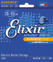 Elixir Nanoweb Coated Elec w/ Anti-Rust Medium