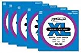 D'Addario EXL120 Nickel Wound Electric Guitar Strings Super Light 9-42