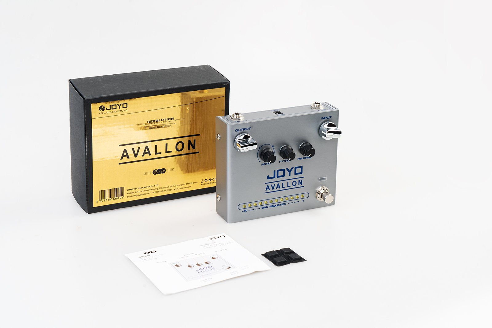 joyo compressor pedal Joyo R-19 Avallon Compressor Pedal