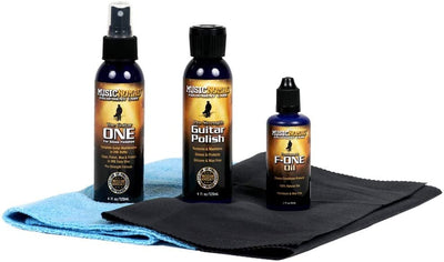 Premium Guitar Care Kit - 5 Pc