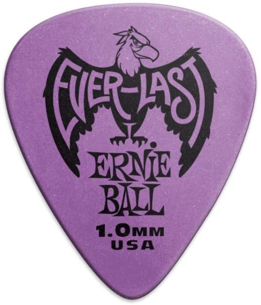 Ernie Ball 1.0mm Purple Everlast Guitar Picks