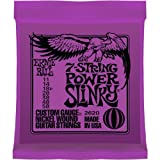 Ernie Ball Power Slinky 7 String Electric Guitar Strings 11-58