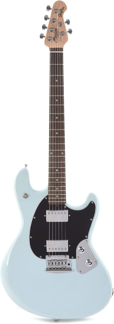 Sterling by Music Man 6 String Solid-Body Electric Guitar, Daphne Blue