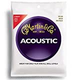 Martin Guitar Original Acoustic M140, 80/20 Bronze, Light-Gauge Guitar Strings