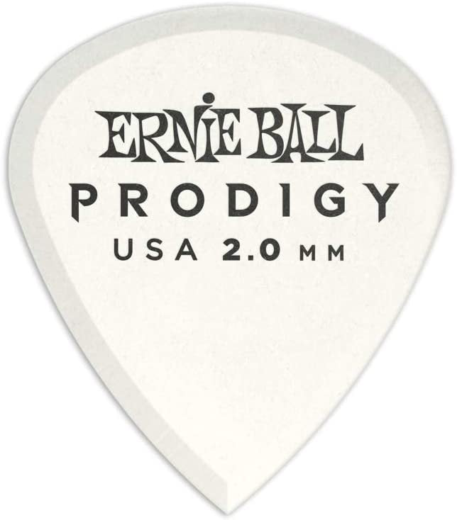 Ernie Ball Teardrop Prodigy Picks 6-Pack 2.0 mm 6 Pack