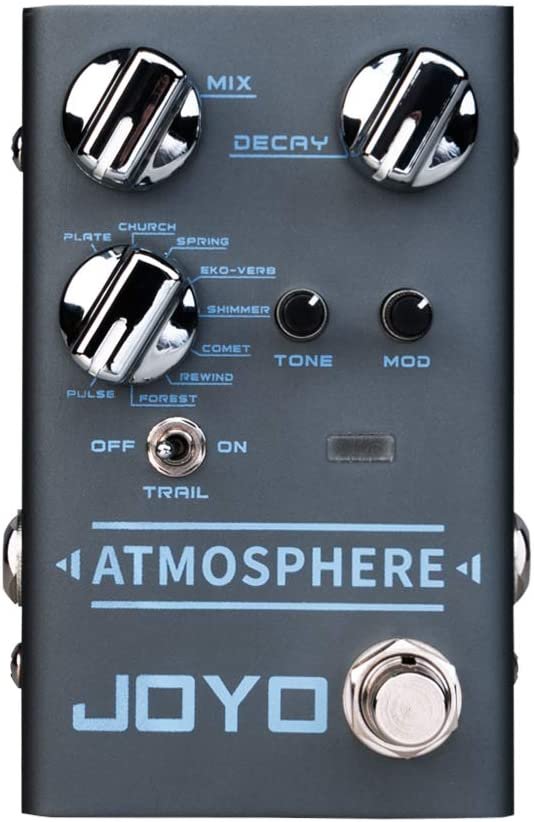 Joyo R-Series Atmosphere Reverb Effect Pedal R-14