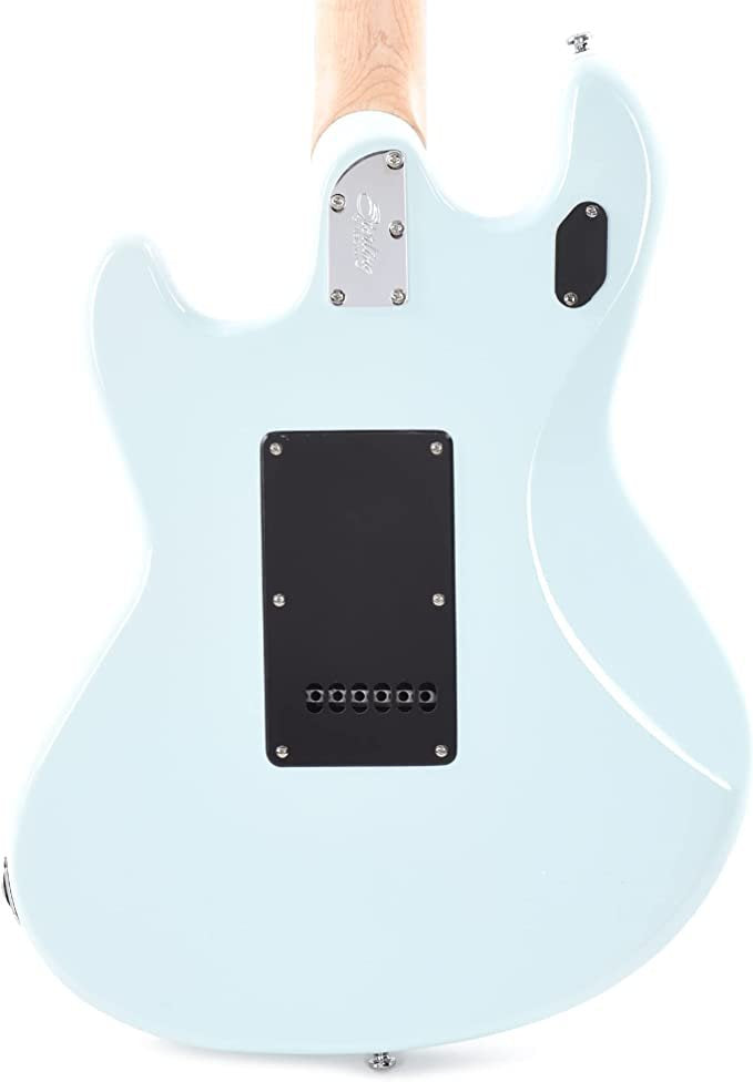 Sterling by Music Man 6 String Solid-Body Electric Guitar, Daphne Blue