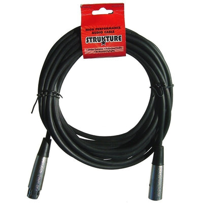 Heavy Duty 20ft Xlr Mic Cable 7mm PVC