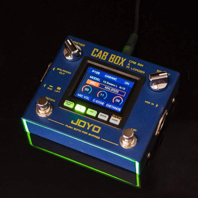 Joyo R-08 Cab Box Guitar Cabinet Speaker Simulator and IR Loader Pedal