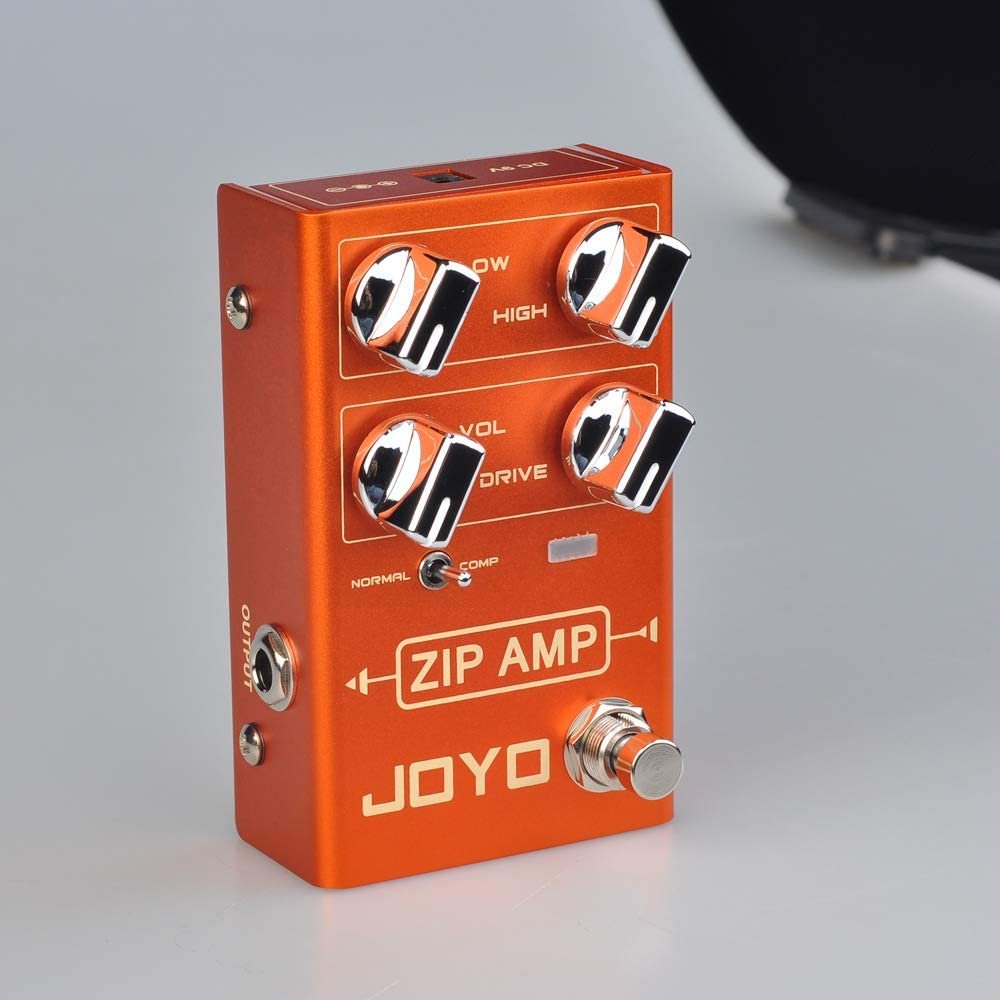 compressor and overdrive pedal Joyo Revolution Series R-04 Zip Amp Overdrive Compression Pedal – Bros Guitars