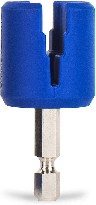 Music Nomad Grip Bit - Rubber Lined Drill Bit Peg Winder for Cordless Screwdriver