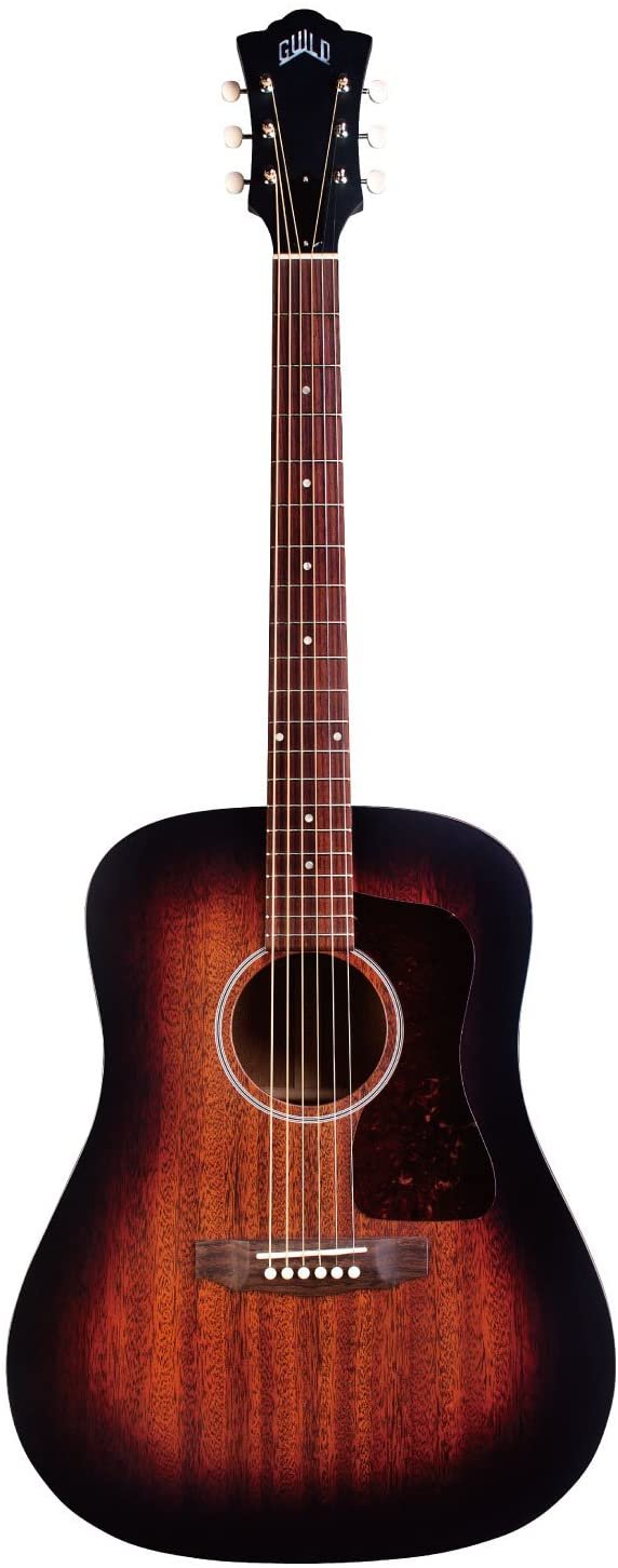 Guild D-20 Dreadnought Acoustic Guitar Vintage Sunburst