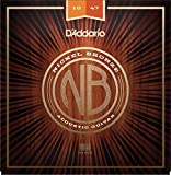 D'Addario NB1047 Nickel Bronze Acoustic Guitar Strings Extra Light 10-47