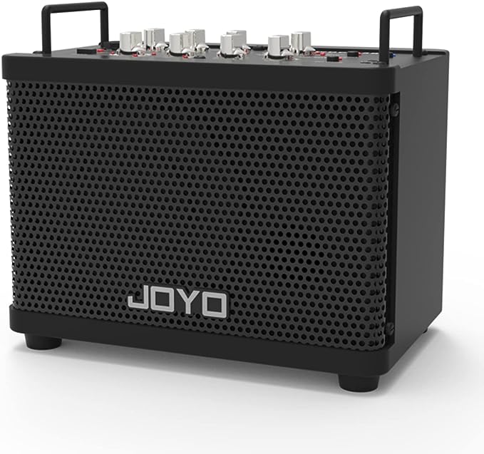 JOYO Digital Modeling Combo Amplifier Rechargeable Electric & Acoustic Guitar Practice Amp 15W (DC-15S)