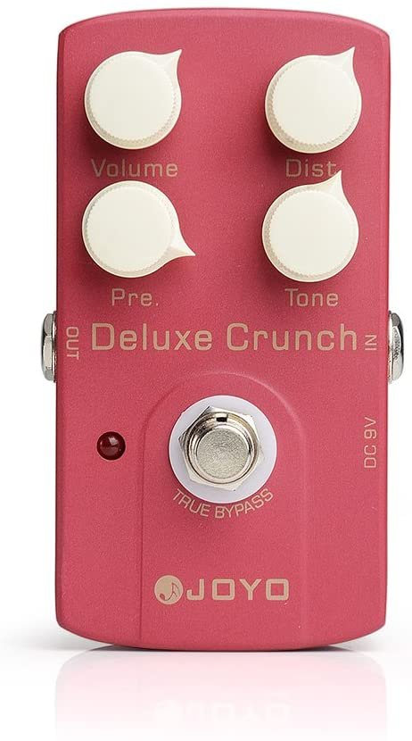 JOYO Audio JF-39 Deluxe Crunch Distortion Guitar Effects Pedal