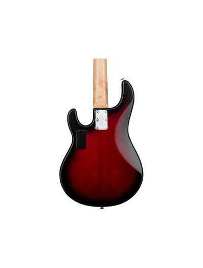 Sterling by Music Man RAY5-RRBS-R1 StingRay5 in Ruby Red Burst Satin, 5-String