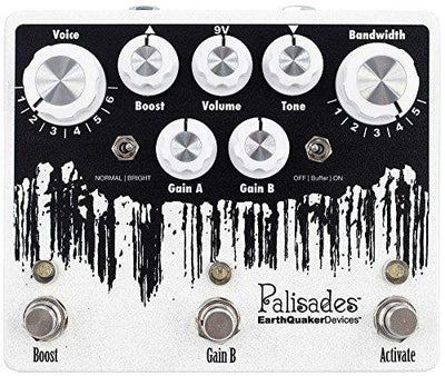 EarthQuaker Devices Palisades V2 Mega Ultimate Overdrive Guitar Effects Pedal