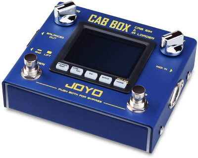 Joyo R-08 Cab Box Guitar Cabinet Speaker Simulator and IR Loader Pedal