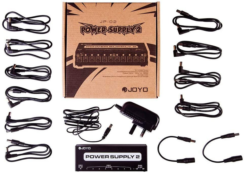 Joyo Jp-02 Guitar Effect Pedal Multi Power Supply