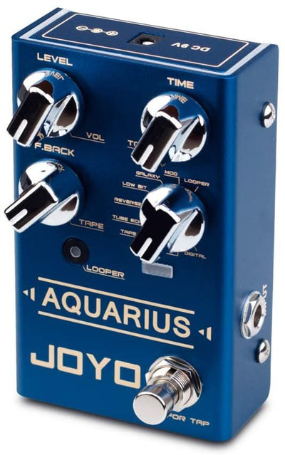 Joyo Revolution Series R-07 Aquarius Multi Delay & Looper Pedal