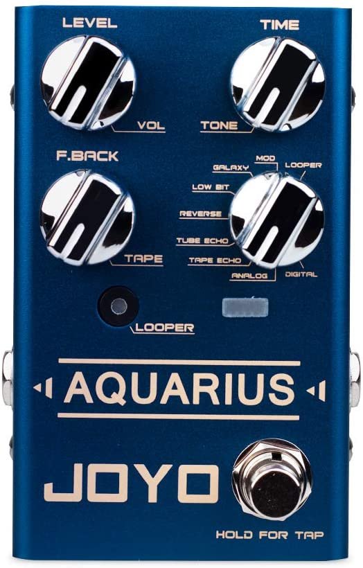 Joyo Revolution Series R-07 Aquarius Multi Delay & Looper Pedal