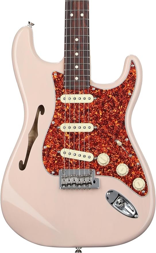 Fender American Professional II Strat, Rosewood Fingerboard, Transparent Shell Pink