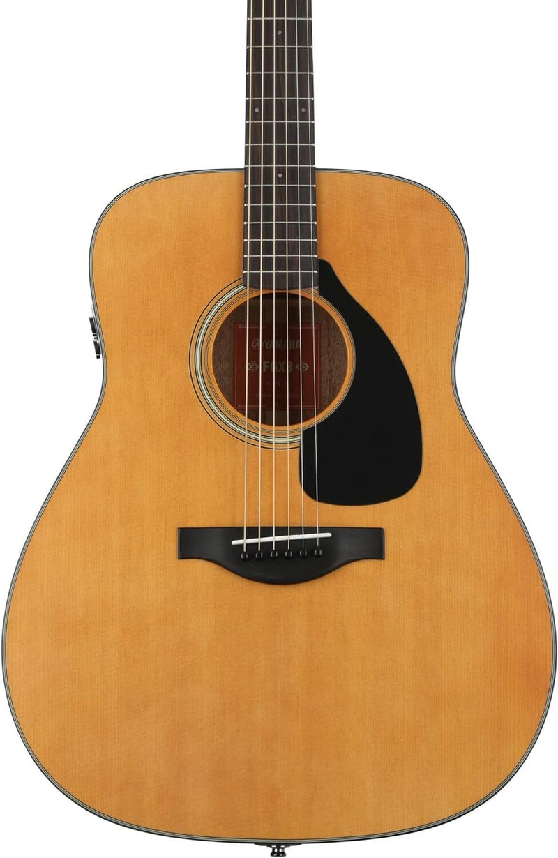 Yamaha FGX3 Red Label Acoustic Electric Guitar, Atmosfeel Pickup System, Solid Sitka Spruce Top