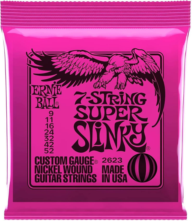 Ernie Ball 7-String Super Slinky - Nickel Wound