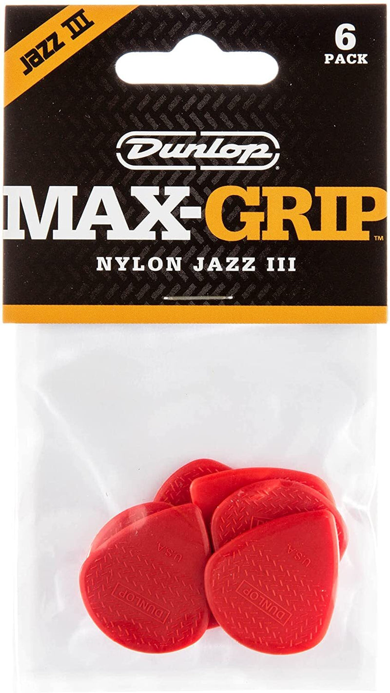 Dunlop 471p3n Nylon Maxgrp Jz-6pk