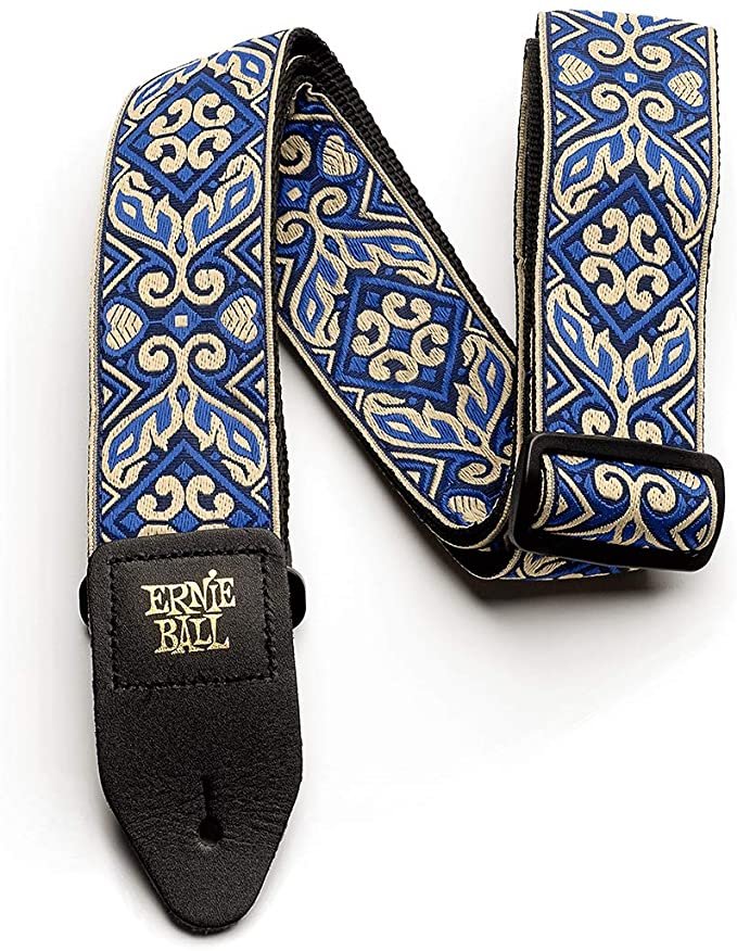 Ernie Ball Jacquard Guitar Strap, Tribal Blue