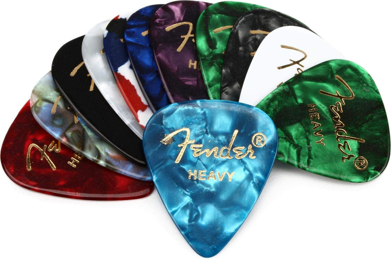 Fender Celluloid Picks Medley HEAVY