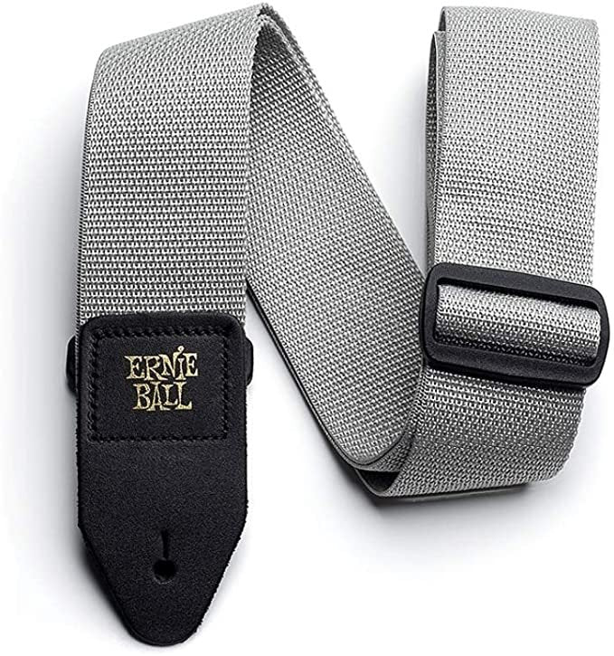 Ernie Ball Polypro Guitar Strap, Grey