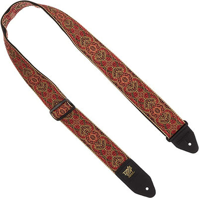 Ernie Ball Jacquard Guitar Strap, Crimson Paisley