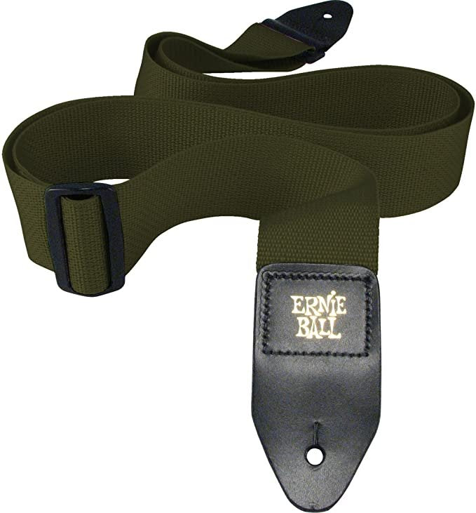 Ernie Ball Polypro Guitar Strap, Olive