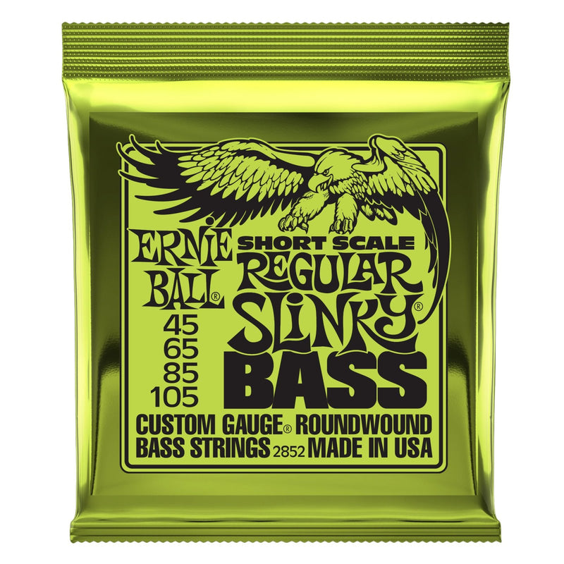 Ernie Ball P02852 Regular Slinky Short Scale Nickel Wound Bass Strings