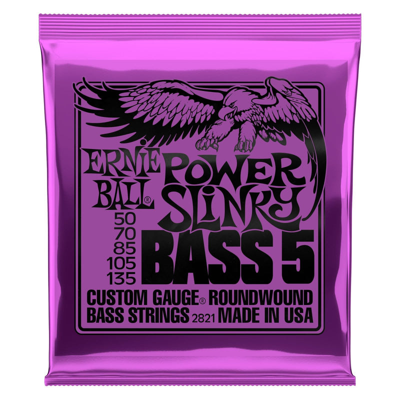 Ernie Ball Power Slinky 5-String - Bass Nickel Wound