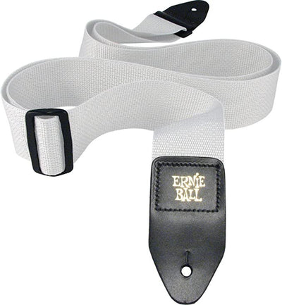 Ernie Ball Polypro Guitar Strap, White