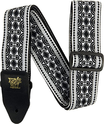 Ernie Ball Jacquard Guitar Strap, Beatnik Black