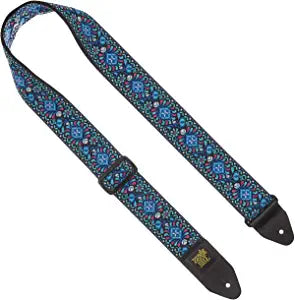 Ernie Ball Jacquard Guitar Strap, Indigo Orchid