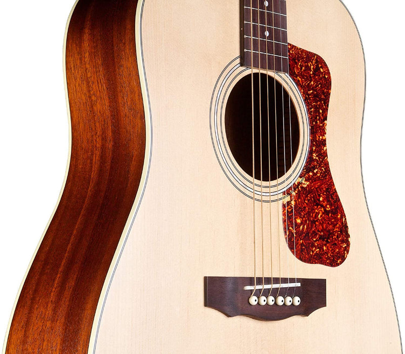 Guild Guitars D-240E Acoustic Guitar in Natural Dreadnought Archback Solid Top Westerly Collection