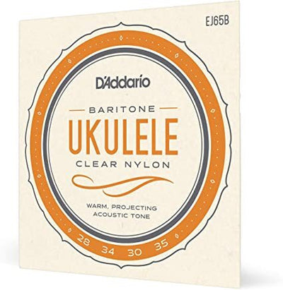 D'Addario EJ65B Pro-Arte Custom Extruded Nylon Ukulele Strings Baritone